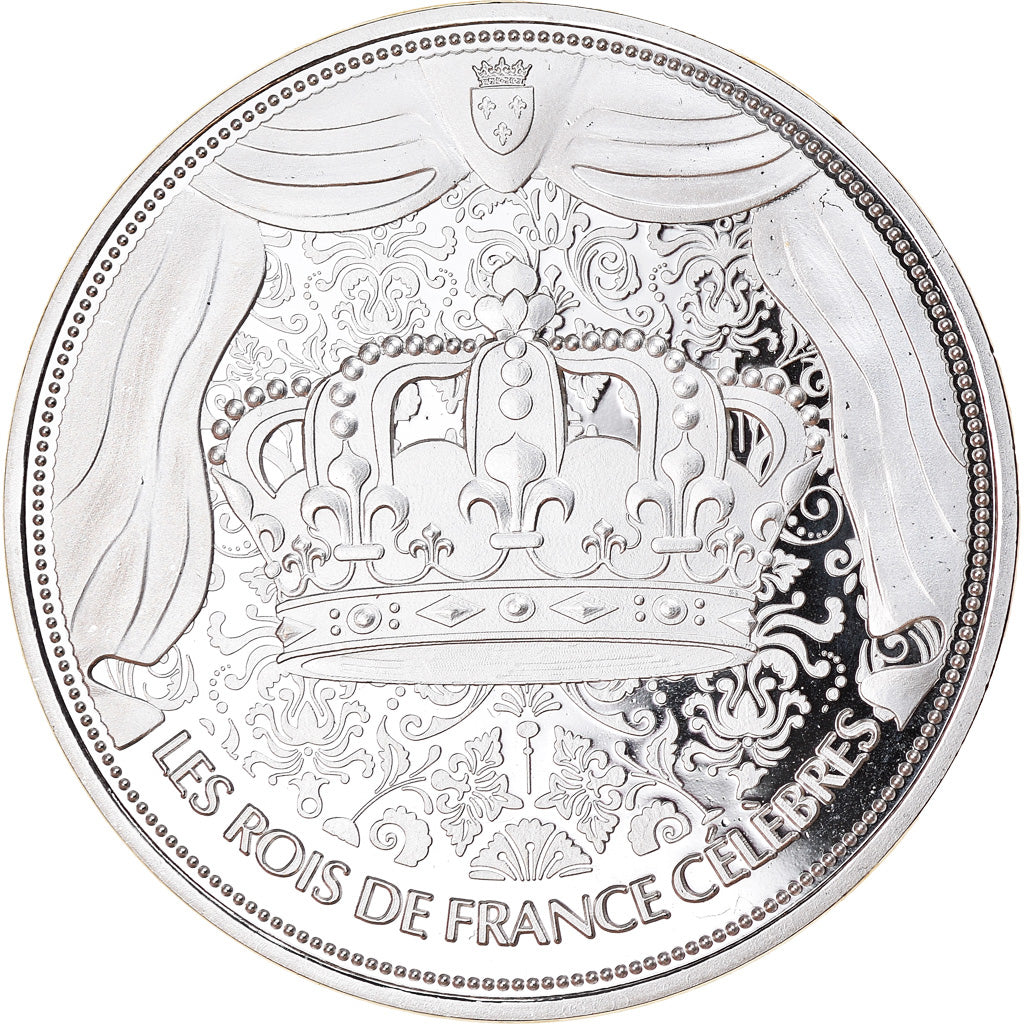 Frankreich, Medaille, Les rois de France célèbres, Louis XIV 1638-1715