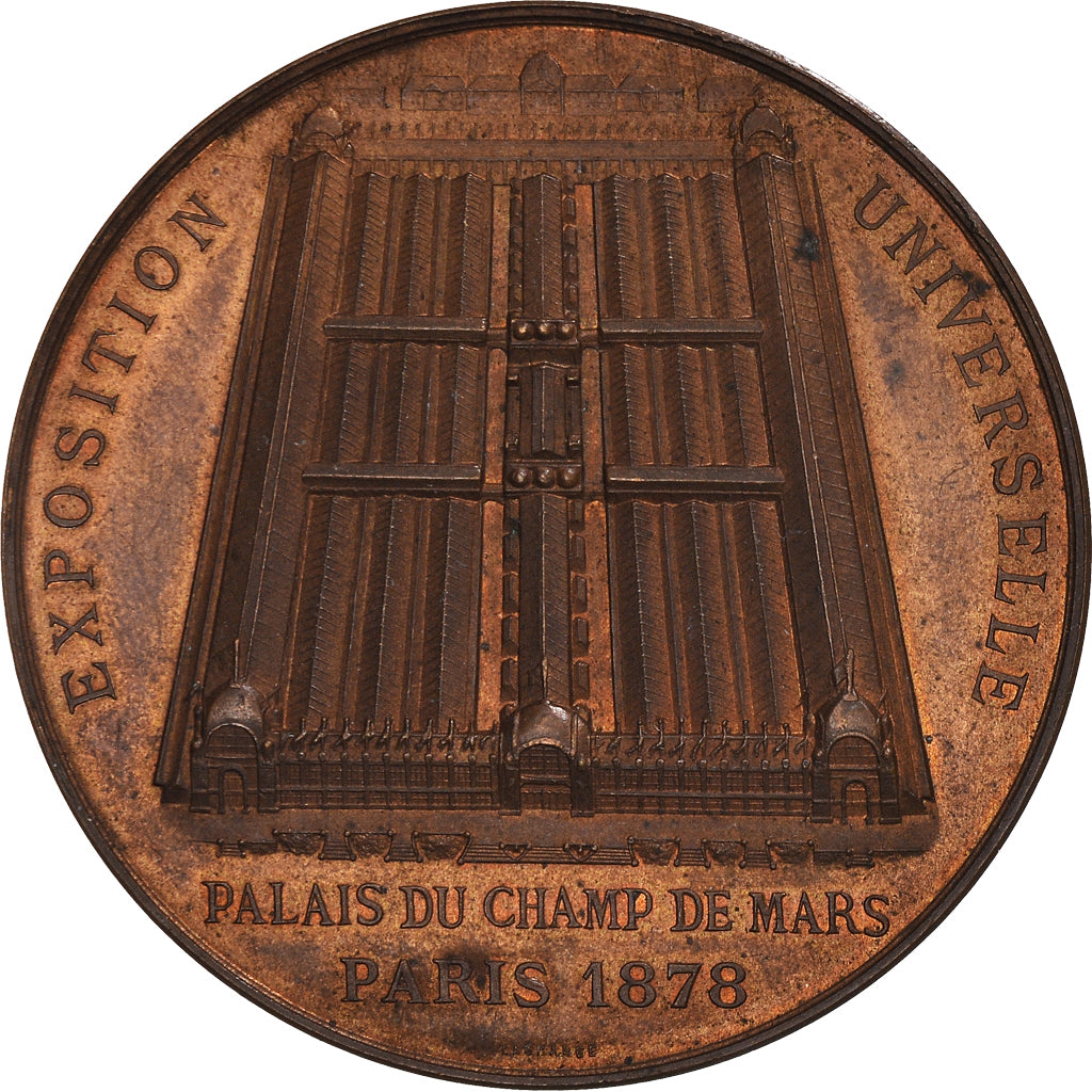Francia, medalla, Exposition universelle de Paris, Arts & Culture, 1878