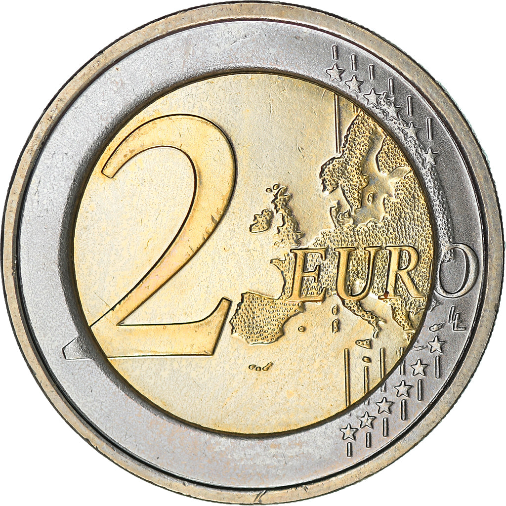 Belgium, 2 Euro, Déclaration des Droits de l'Homme, 2008, Brussels, MS(63)