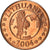 Lithuania, Fantasy euro patterns, Euro Cent, 2004, Proof, MS(65-70), Copper