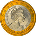 United Kingdom, Fantasy euro patterns, Euro, 2002, Proof, MS(65-70), Bi-Metallic