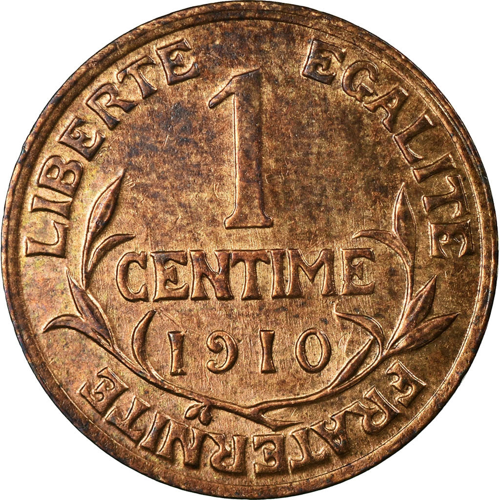 Coin, France, Dupuis, Centime, 1910, Paris, AU(50-53), Bronze, KM:840