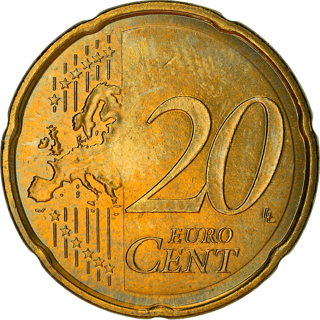 Andorra, 20 Euro Cent, 2014, SPL, Laiton, KM:524