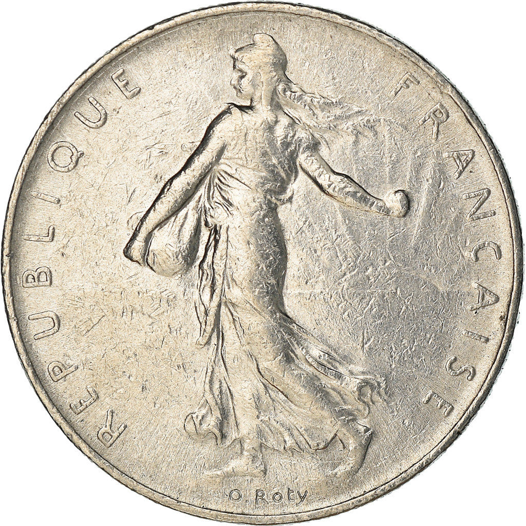 Munten, Frankrijk, Semeuse, Franc, 1961, Paris, ZF+, Nickel, KM:925.1