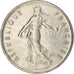 Moneda, Francia, Semeuse, 5 Francs, 1976, Paris, MBC, Níquel recubierto de