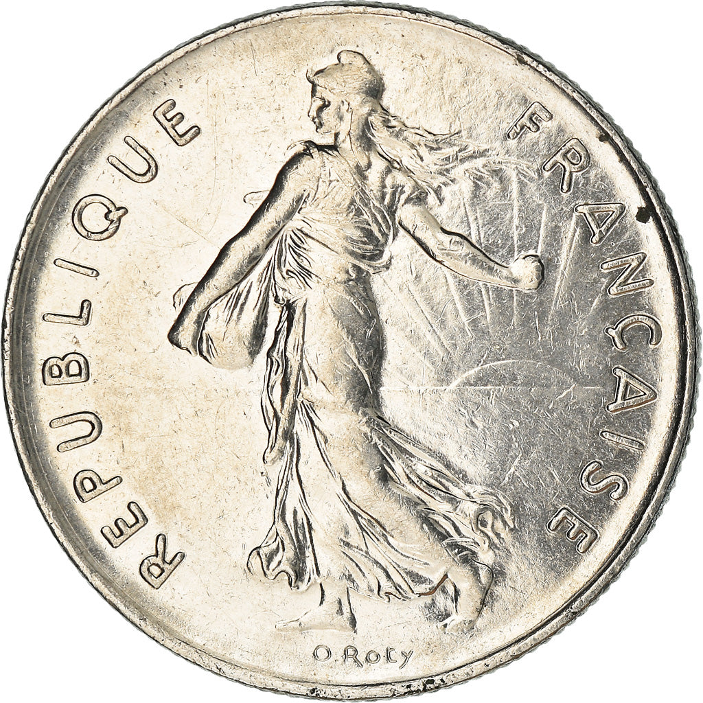 Moneta, Francia, Semeuse, 5 Francs, 1978, Paris, SPL-, Nichel placcato
