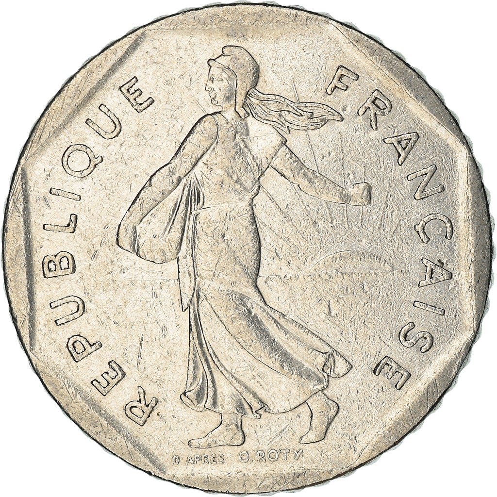 Coin, France, Semeuse, 2 Francs, 1981, Paris, EF(40-45), Nickel, KM:942.1