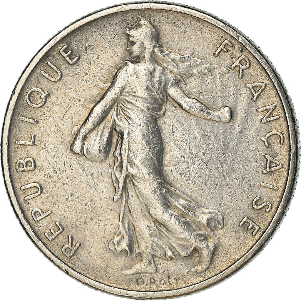 Monnaie, France, Semeuse, 1/2 Franc, 1969, Paris, SUP, Nickel, Gadoury:429