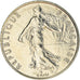 Münze, Frankreich, Semeuse, 1/2 Franc, 1996, SS+, Nickel, KM:931.2, Gadoury:429