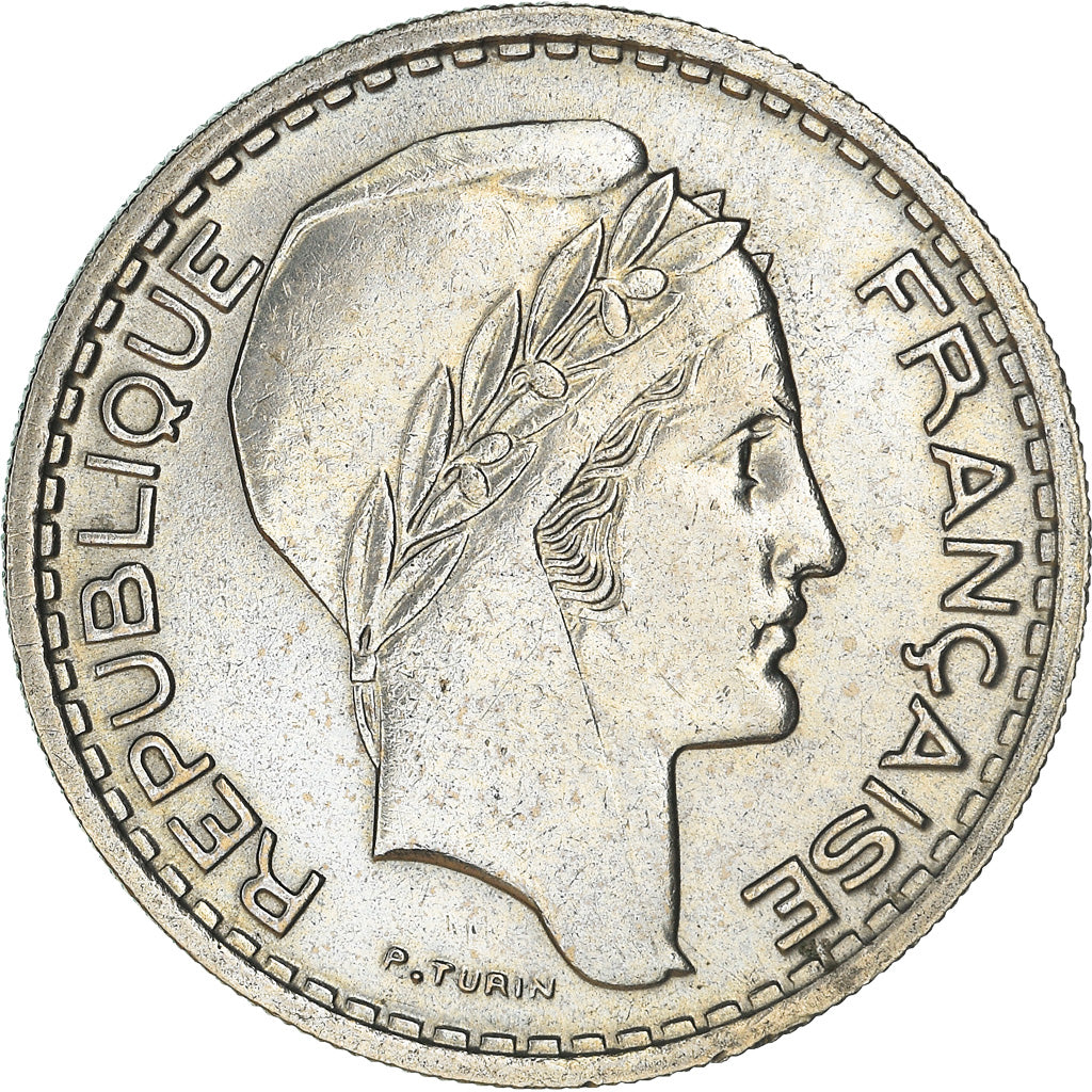Coin, France, Turin, 10 Francs, 1949, Beaumont - Le Roger, AU(55-58)
