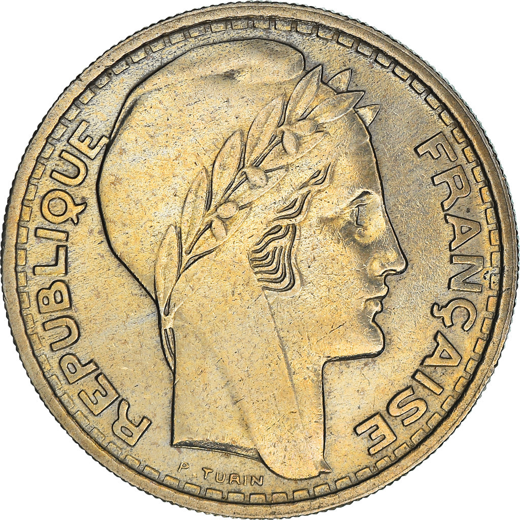 Moneta, Francia, Turin, 10 Francs, 1945, Paris, SPL-, Rame-nichel, KM:908.1, Le