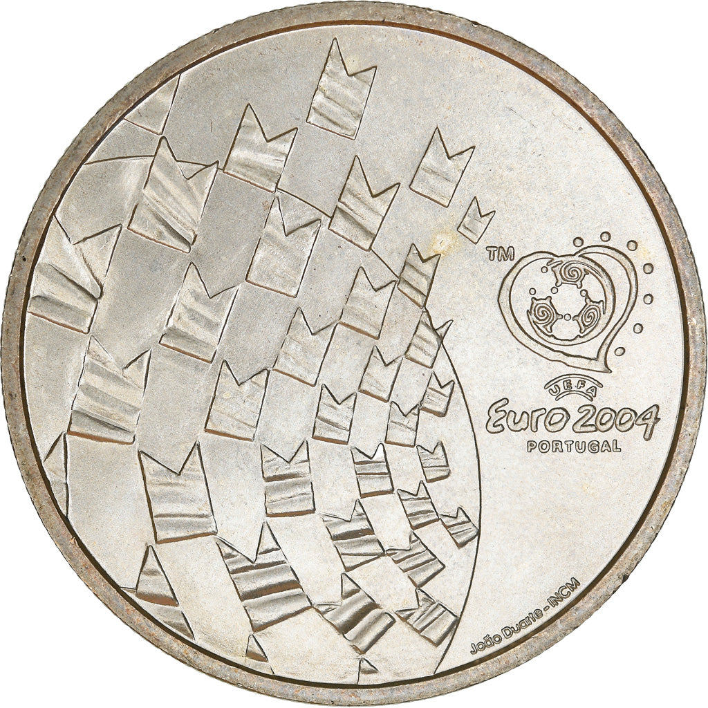 Portogallo, 8 Euro, 2003, Lisbon, SPL, Argento, KM:750