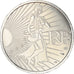 Francia, 10 Euro, Semeuse, 2009, BU, FDC, Plata, Gadoury:EU337, KM:1580