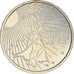 France, 15 Euro, Semeuse, 2008, Paris, MS(64), Silver, Gadoury:EU288, KM:1535
