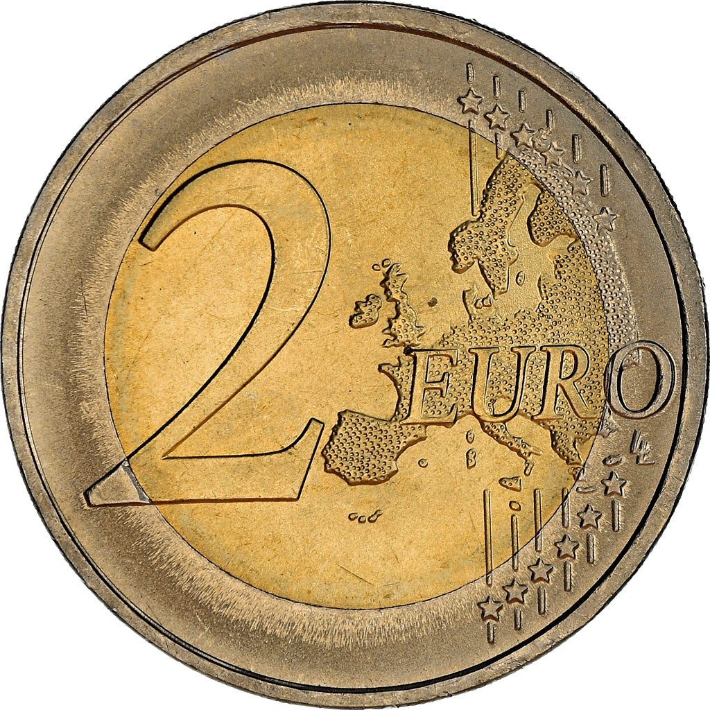 ALEMANHA - REPÚBLICA FEDERAL, 2 Euro, 2009, Hambourg, MS(64), Bimetálico