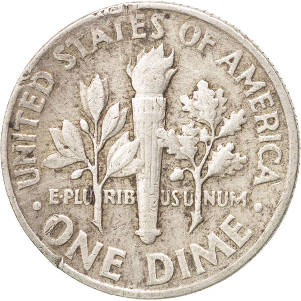 Coin, United States, Roosevelt Dime, Dime, 1964, U.S. Mint, Philadelphia