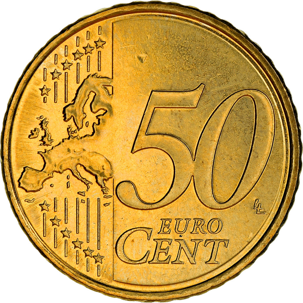 Estonia, 50 Euro Cent, 2011, Vantaa, MS(63), Brass, KM:66
