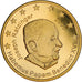 Vatican, 50 Euro Cent, Type 2, 2005, unofficial private coin, MS(65-70), Brass