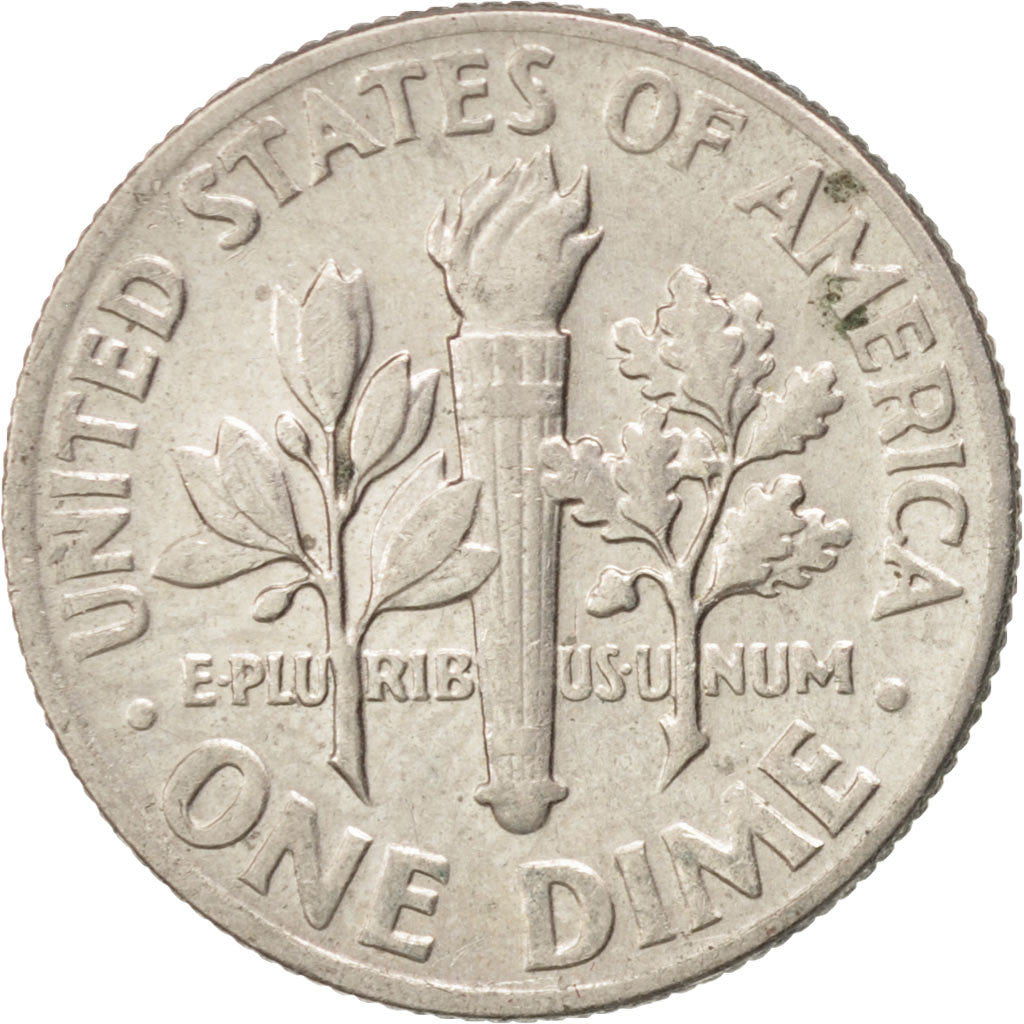 Coin, United States, Roosevelt Dime, Dime, 1972, U.S. Mint, Philadelphia