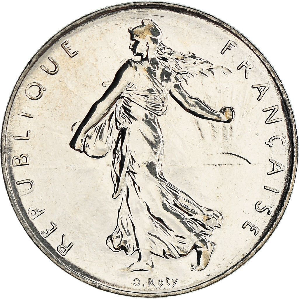 Moneta, Francia, Semeuse, Franc, 2001, Paris, BU, FDC, Nichel, KM:925.1