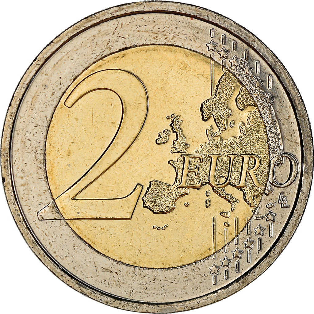 Belgium, 2 Euro, 2010, MS(63), Bi-Metallic, KM:289