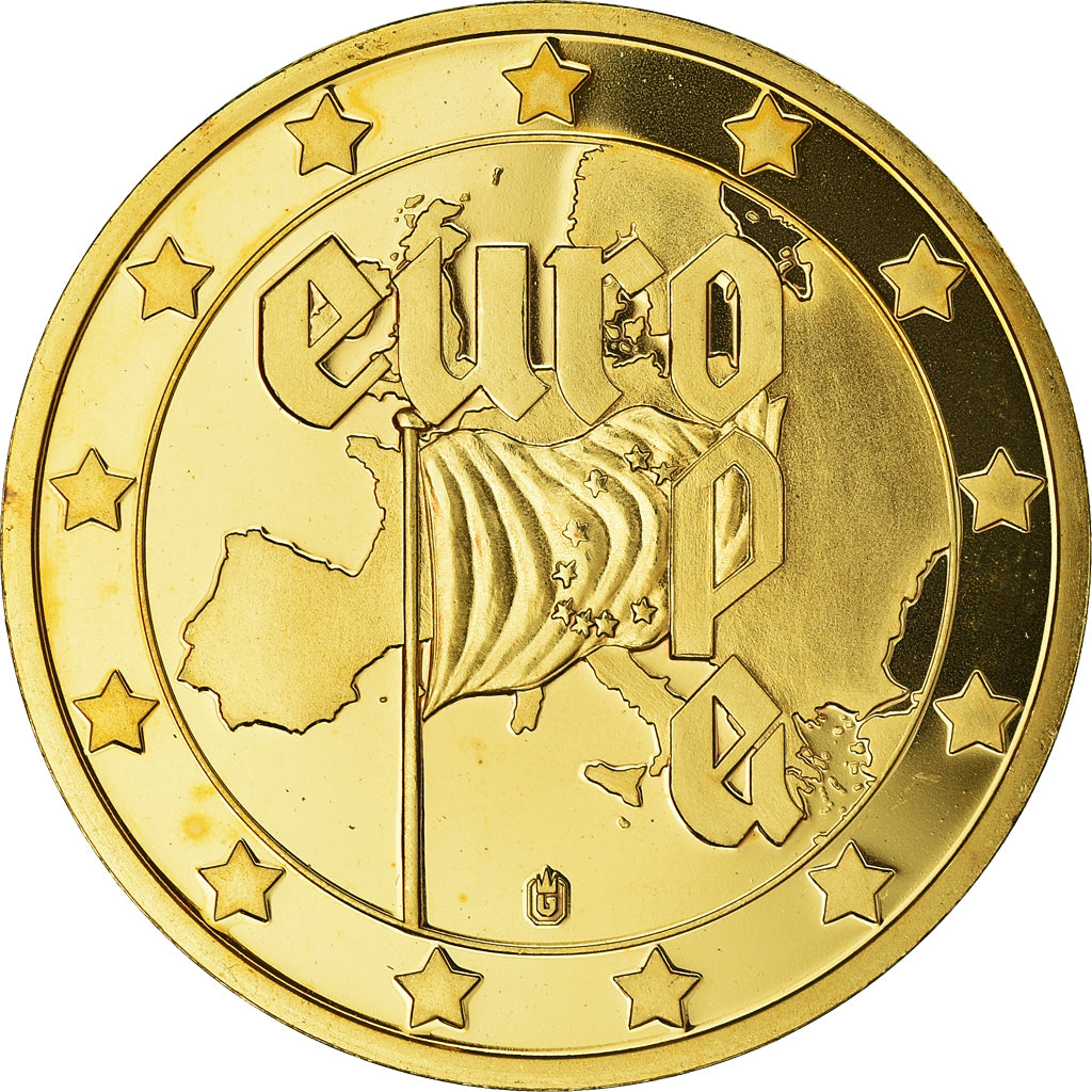 Estonia, Medal, Europa, Euro-Sissejuhatus, Politics, Society, War, 2011, MS(63)