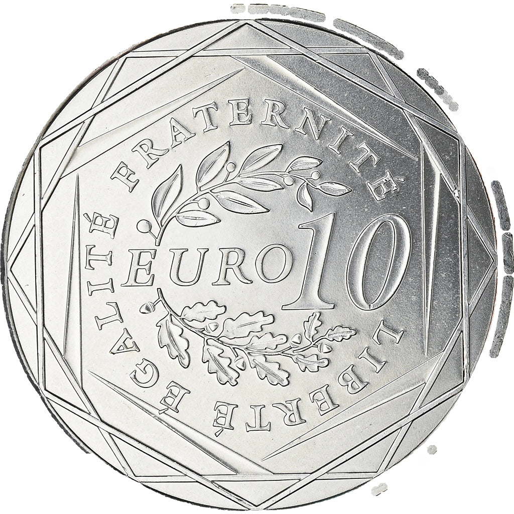 Francja, 10 Euro, 2009, BU, MS(65-70), Srebro, Gadoury:EU337, KM:1580