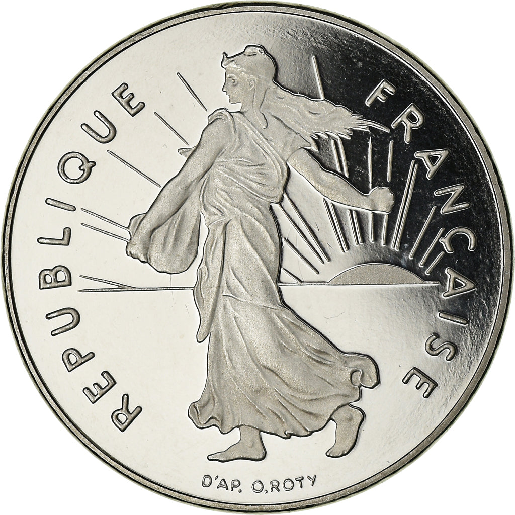 Monnaie, France, Semeuse, Franc, 2000, Paris, Proof / BE, FDC, Nickel