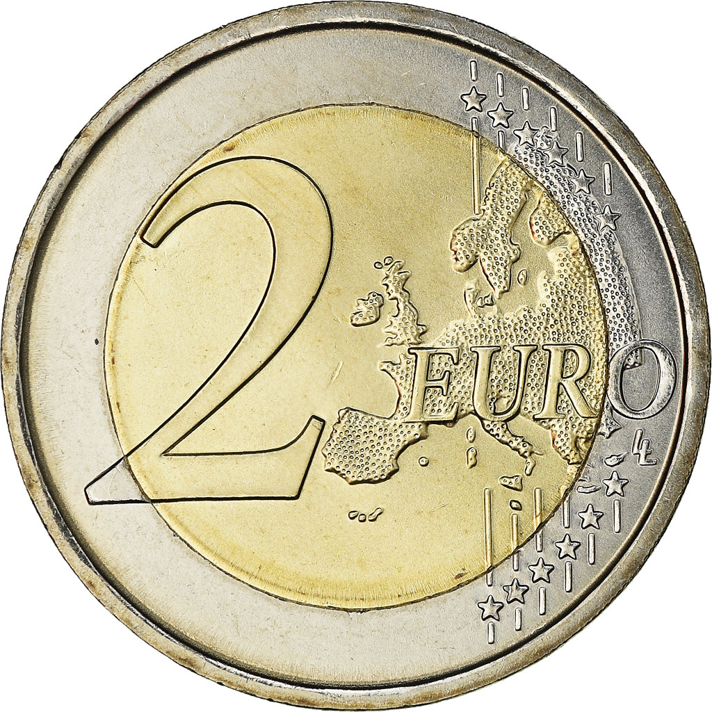 France, 2 Euro, 2015, MS(63), Bi-Metallic, KM:New