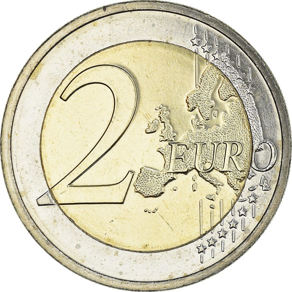 Luxemburgo, 2 Euro, 50ème anniversaire du service militaire volontaire, 2017