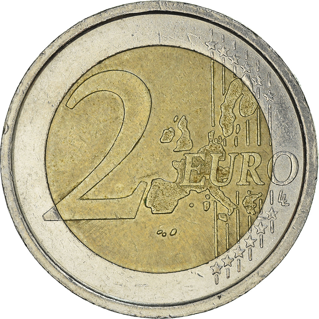Italië, 2 Euro, World Food Programme, 2004, ZF, Bi-Metallic