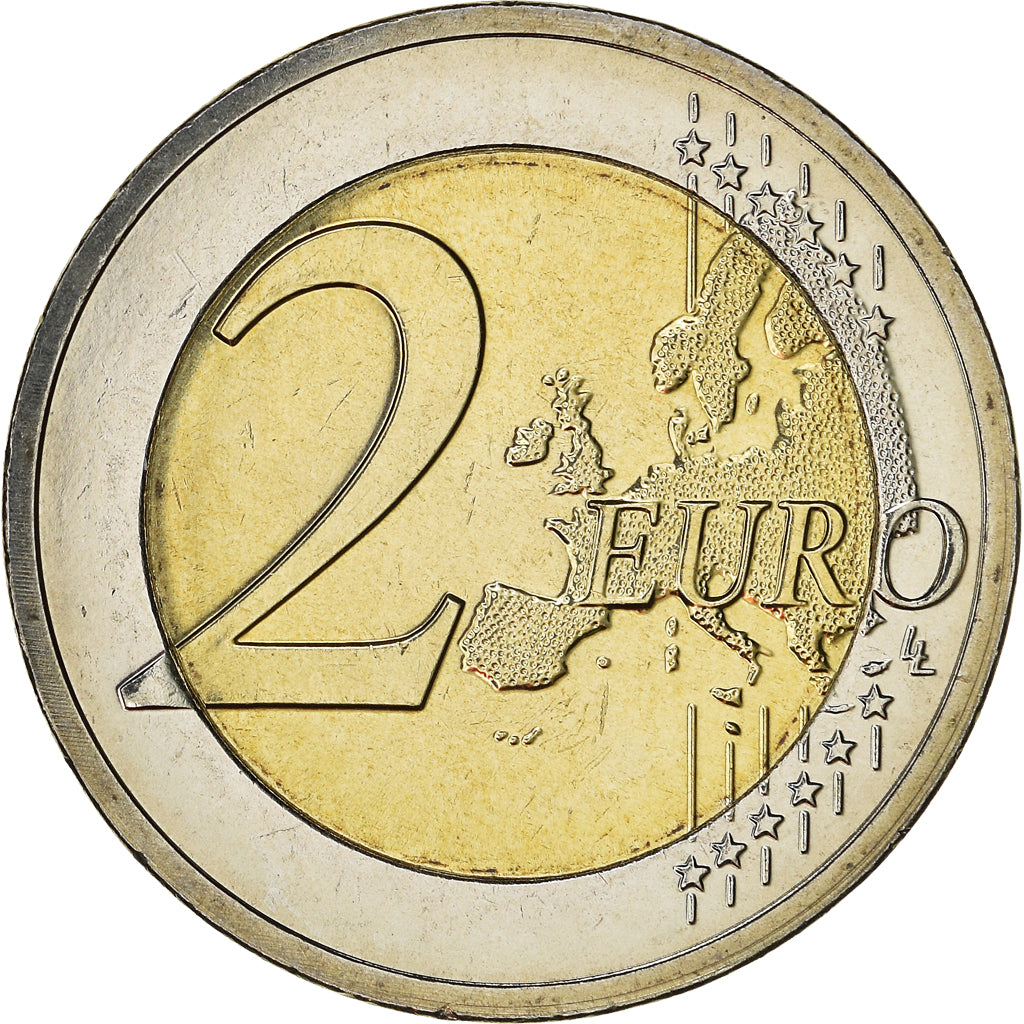 Luxemburg, 2 Euro, le 50ème anniversaire de l'accession au trône, 2014