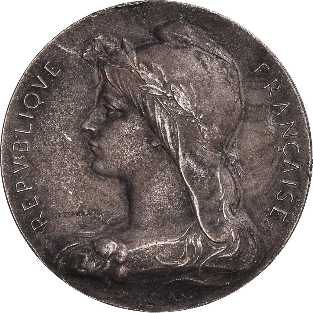 France, Medal, Préfet de la Seine-Inférieure, Politics, Roty, AU(55-58)