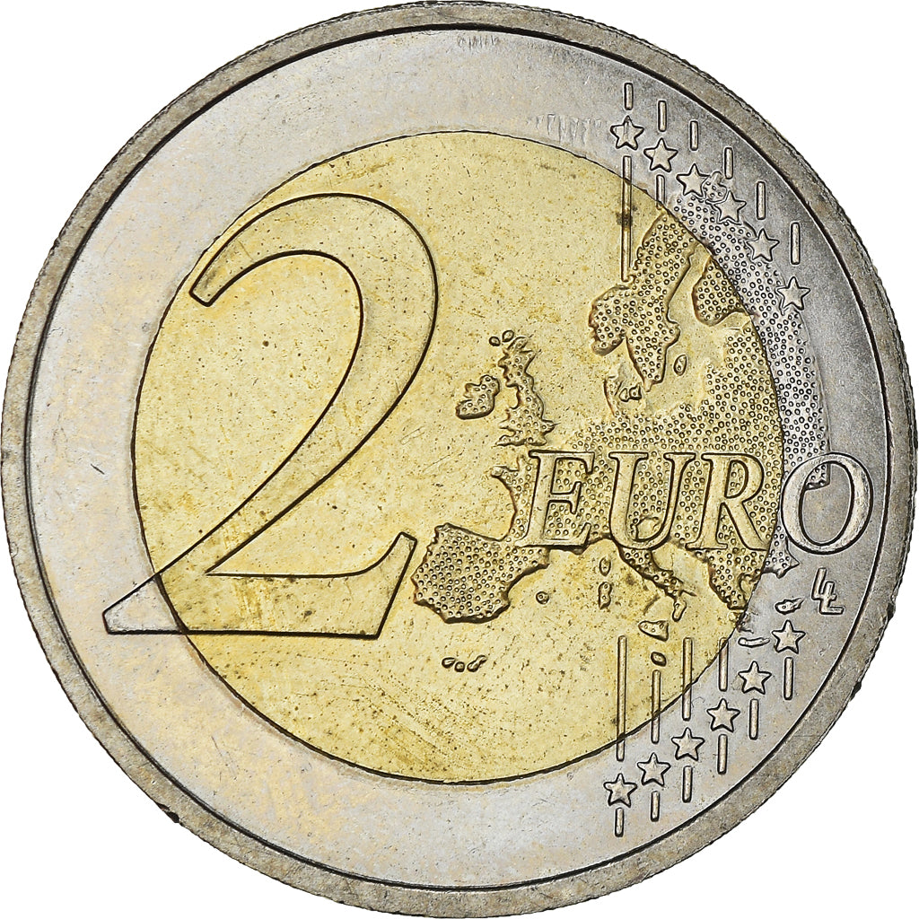 Luxemburg, 2 Euro, 2008, Paris, UNC-, Bi-Metallic, KM:96