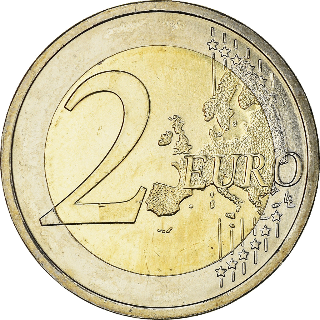 Portugal, 2 Euro, 10 ans de l'Euro, 2012, Lisbon, UNZ, Bi-Metallic, KM:812