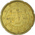 Słowacja, 20 Euro Cent, 2009, Kremnica, MS(60-62), Mosiądz, KM:99