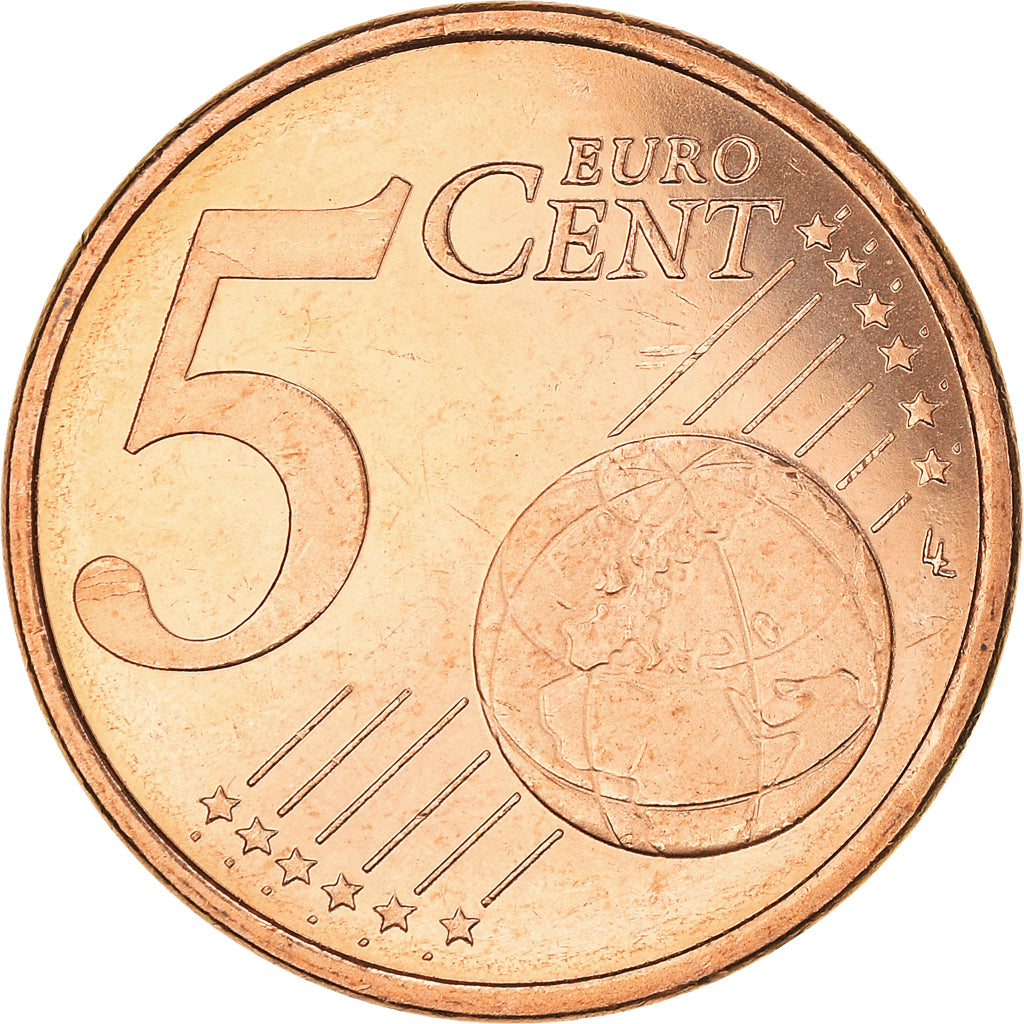 Spanje, 5 Euro Cent, 2015, UNC, Copper Plated Steel, KM:New
