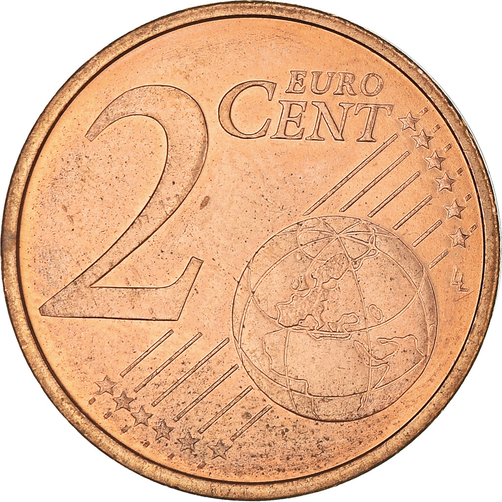 Malta, 2 Euro Cent, 2008, Paris, UNC-, Copper Plated Steel, KM:126
