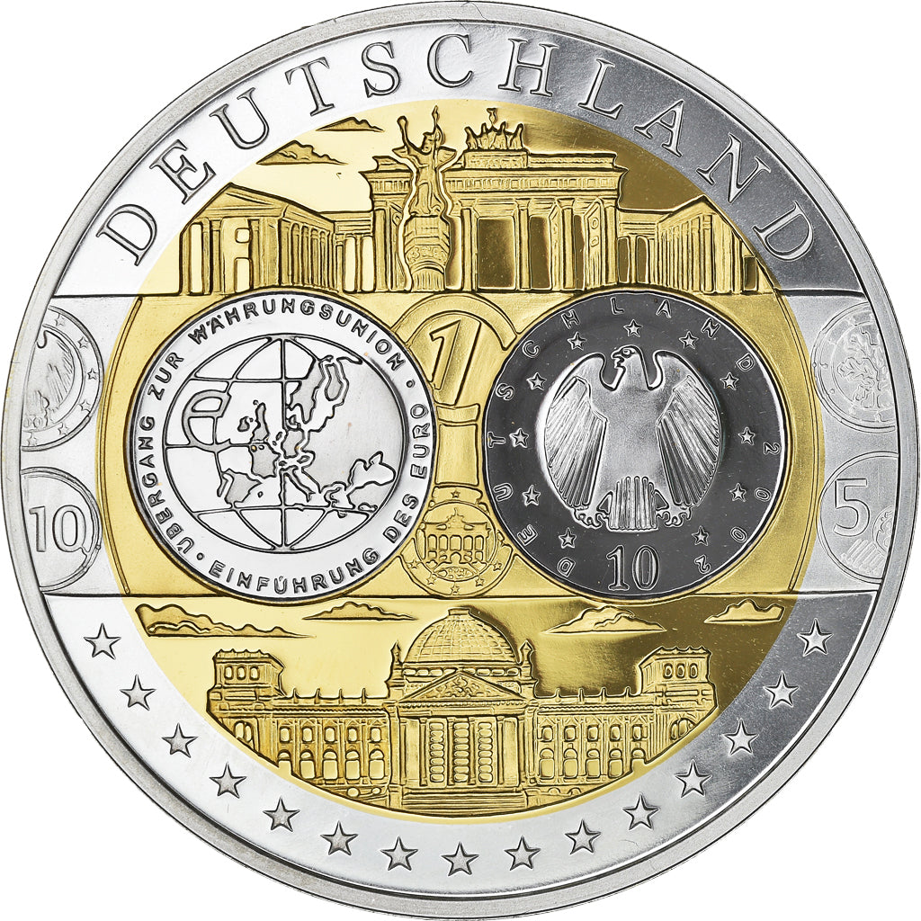 Germany, Medal, L'Europe, Politics, Society, War, MS(64), Silver
