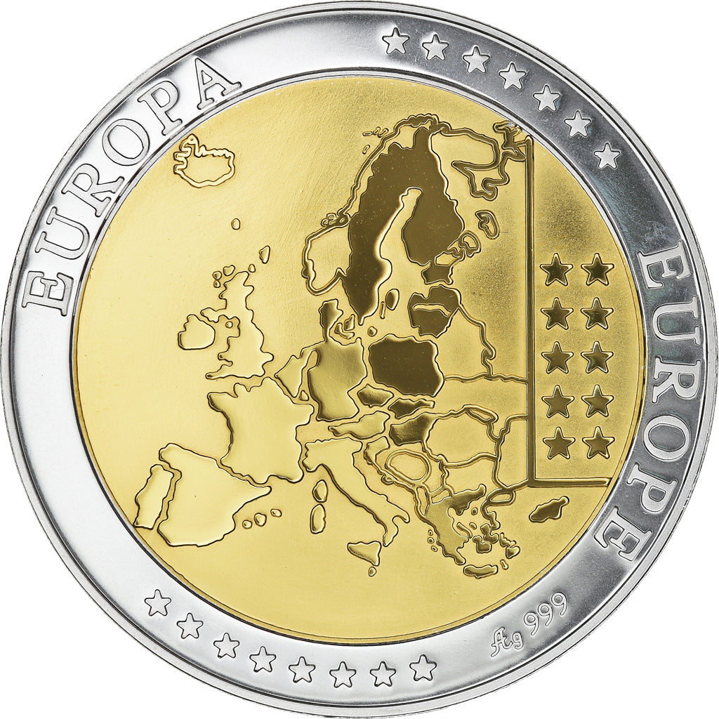 Germany, Medal, L'Europe, Politics, Society, War, MS(64), Silver