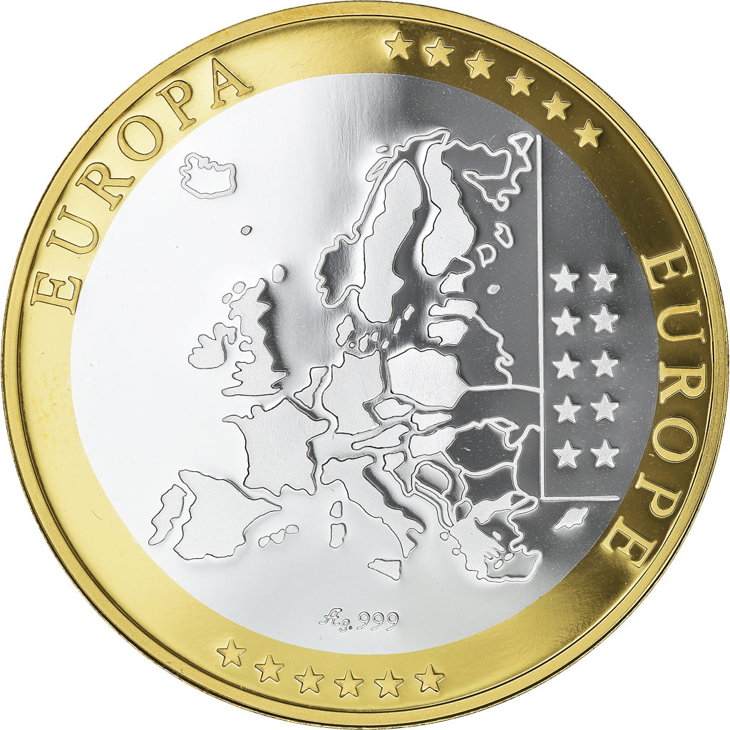 Niemcy, Medal, L'Europe, Polityka, społeczeństwo, wojna, MS(64), Srebro