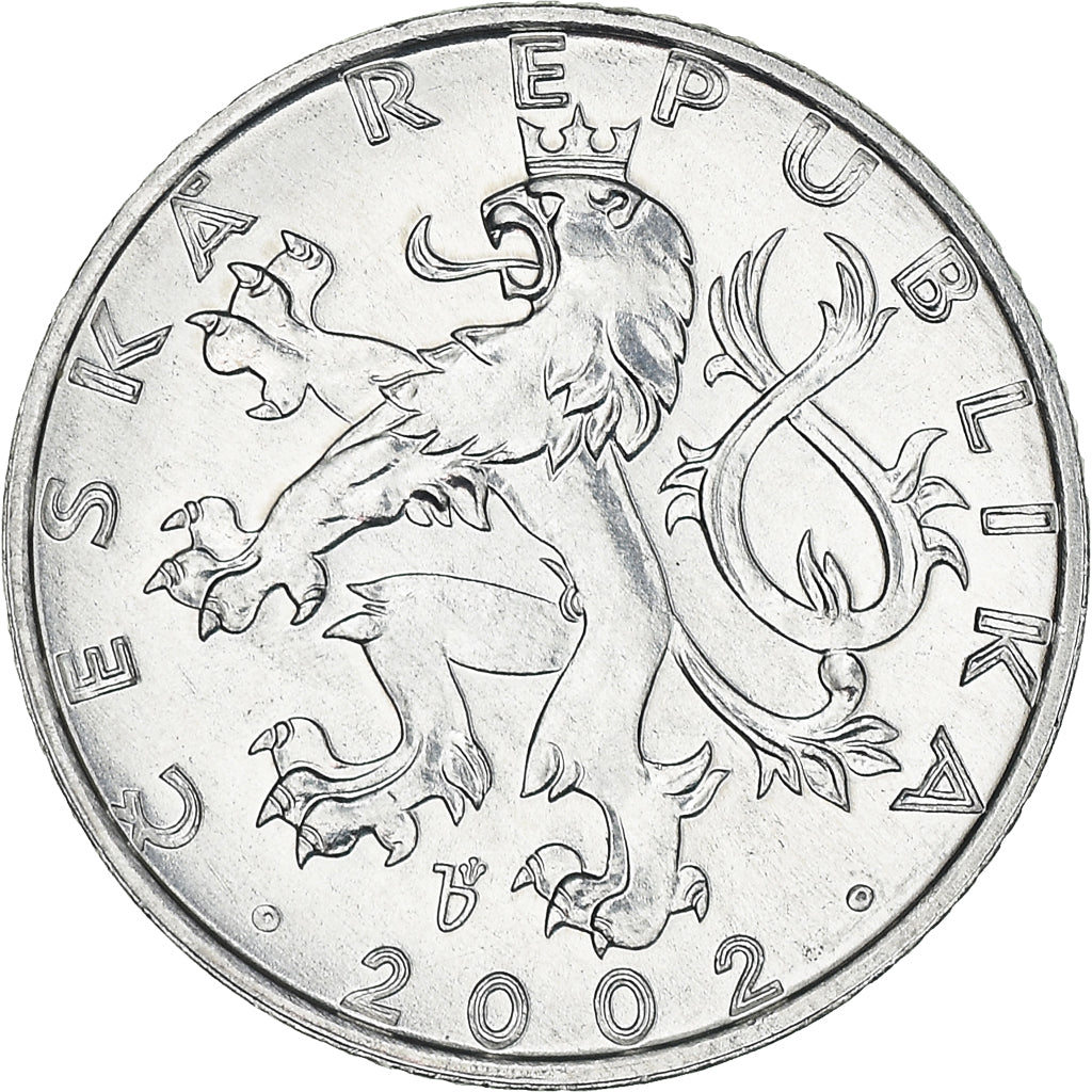 Coin, Czech Republic, 50 Haleru, 2002, Jablonec nad Nisou, MS(60-62), Aluminum