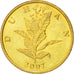 Coin, Croatia, 10 Lipa, 2007, MS(63), Brass plated steel, KM:6