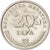 Coin, Croatia, 20 Lipa, 2005, MS(63), Nickel plated steel, KM:7
