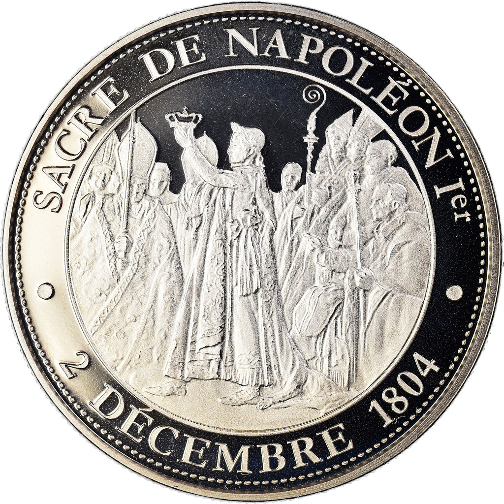 France, Medal, Le Sacre de Napoléon Bonaparte, MS(65-70), Copper-nickel