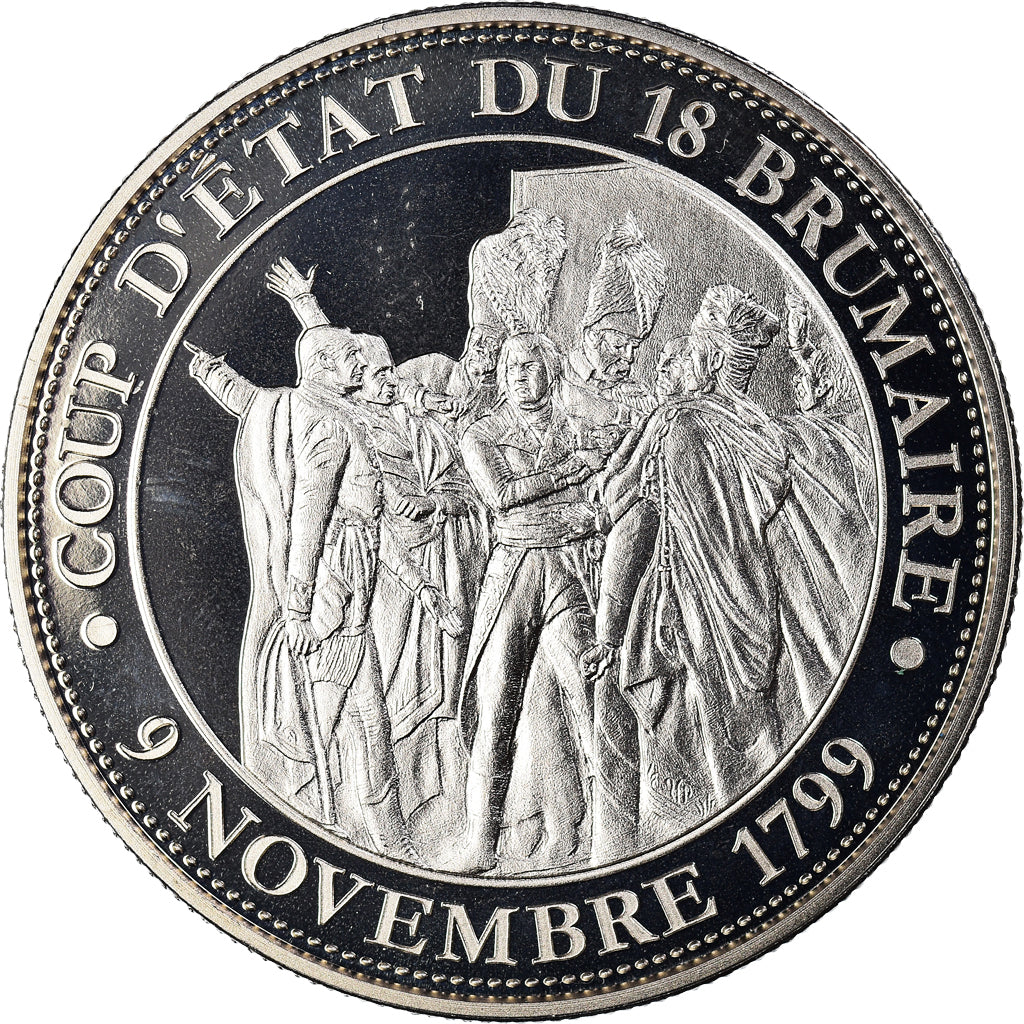 France, Medal, Napoléon Ier, Coup d'Etat du 18 Brumaire, History, MS(65-70)