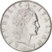 Moneta, Włochy, 50 Lire, 1977, Rome, MS(63), Stal nierdzewna, KM:95.1