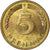 Moneta, GERMANIA - REPUBBLICA FEDERALE, 5 Pfennig, 1950, Stuttgart, SPL, Acciaio
