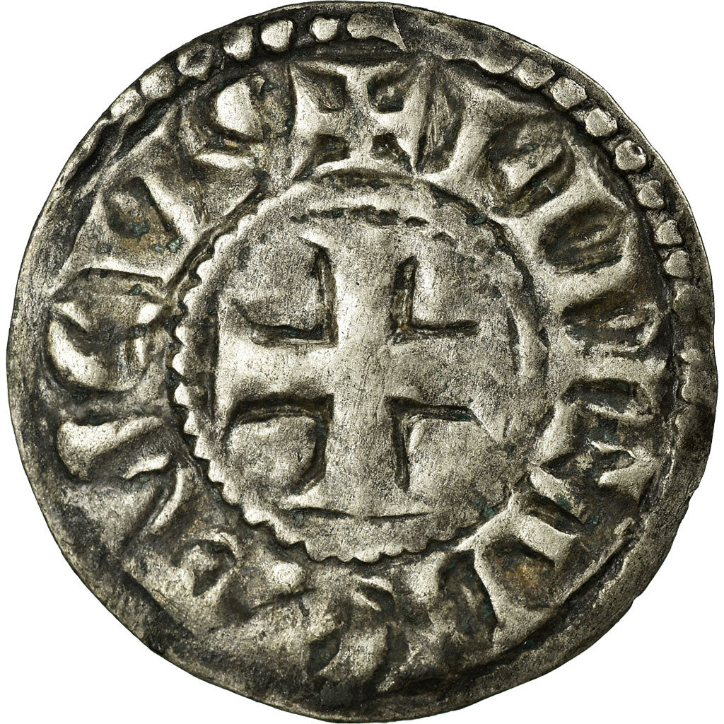 Coin, France, Denarius, Limoges, EF(40-45), Silver, Boudeau:389