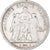 Moneda, Francia, Hercule, 5 Francs, 1848, Paris, BC+, Plata, KM:756.1